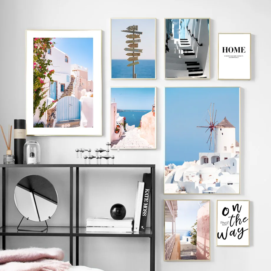Architecture Still Life Canvas Painting Spring Warm Sunshine Poster White Building Wall Picture Retro Street Sign Art Print
Architecture Still Life Canvas Painting Spring Warm Sunshine Poster White Building Wall Picture Retro Street Sign Art Print