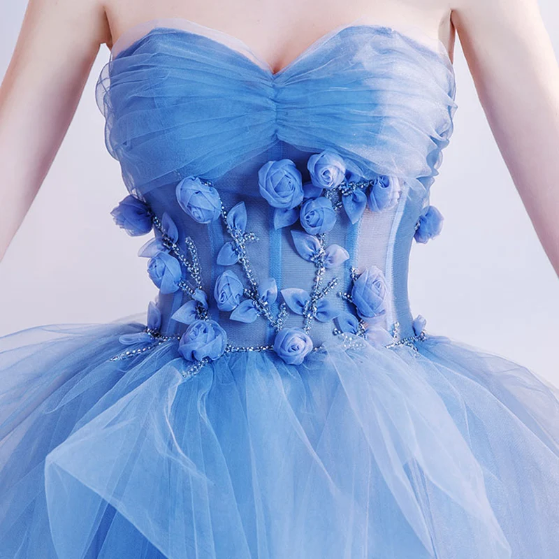 Evening Dress Tulle Strapless Sleeveless Luxury Lace Floor-Length A-Line Crystal Beading Appliques Pleat Women Formal Gown TS722
Evening Dress Tulle Strapless Sleeveless Luxury Lace Floor-Length A-Line Crystal Beading Appliques Pleat Women Formal Gown TS722