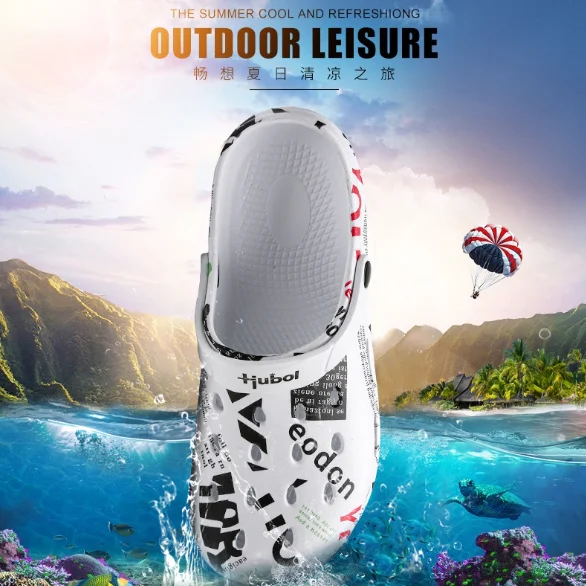Brand Men Sandals Summer Beach Fashion Garden Non-slip Thicksoled Printing Designer Slippers Neutral Casual Garden Shoes Sandals
Brand Men Sandals Summer Beach Fashion Garden Non-slip Thicksoled Printing Designer Slippers Neutral Casual Garden Shoes Sandals