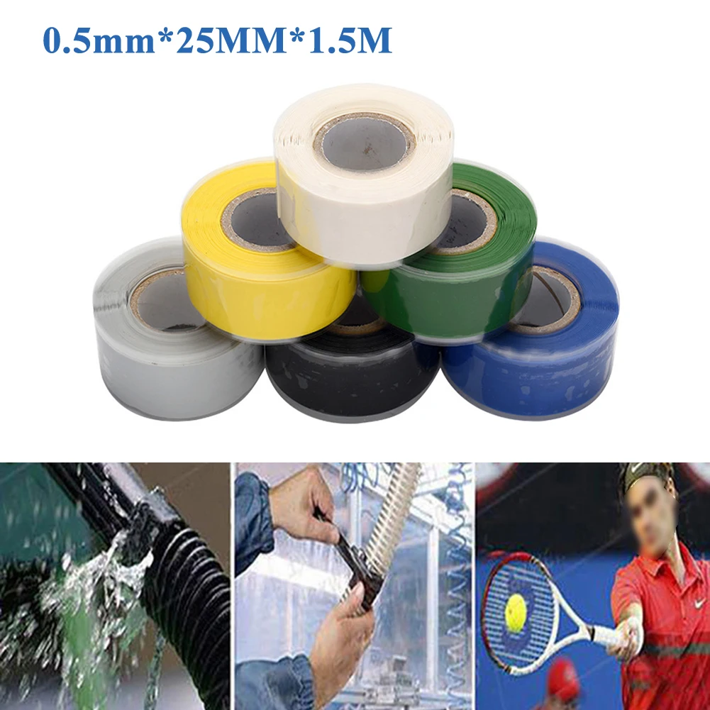 Silicone Tape Fusing WaterProof Plumbers Electricians Pipe Repair Hose Leak Fix Waterproof Stop Leaks Seal Repair Tape
Silicone Tape Fusing WaterProof Plumbers Electricians Pipe Repair Hose Leak Fix Waterproof Stop Leaks Seal Repair Tape