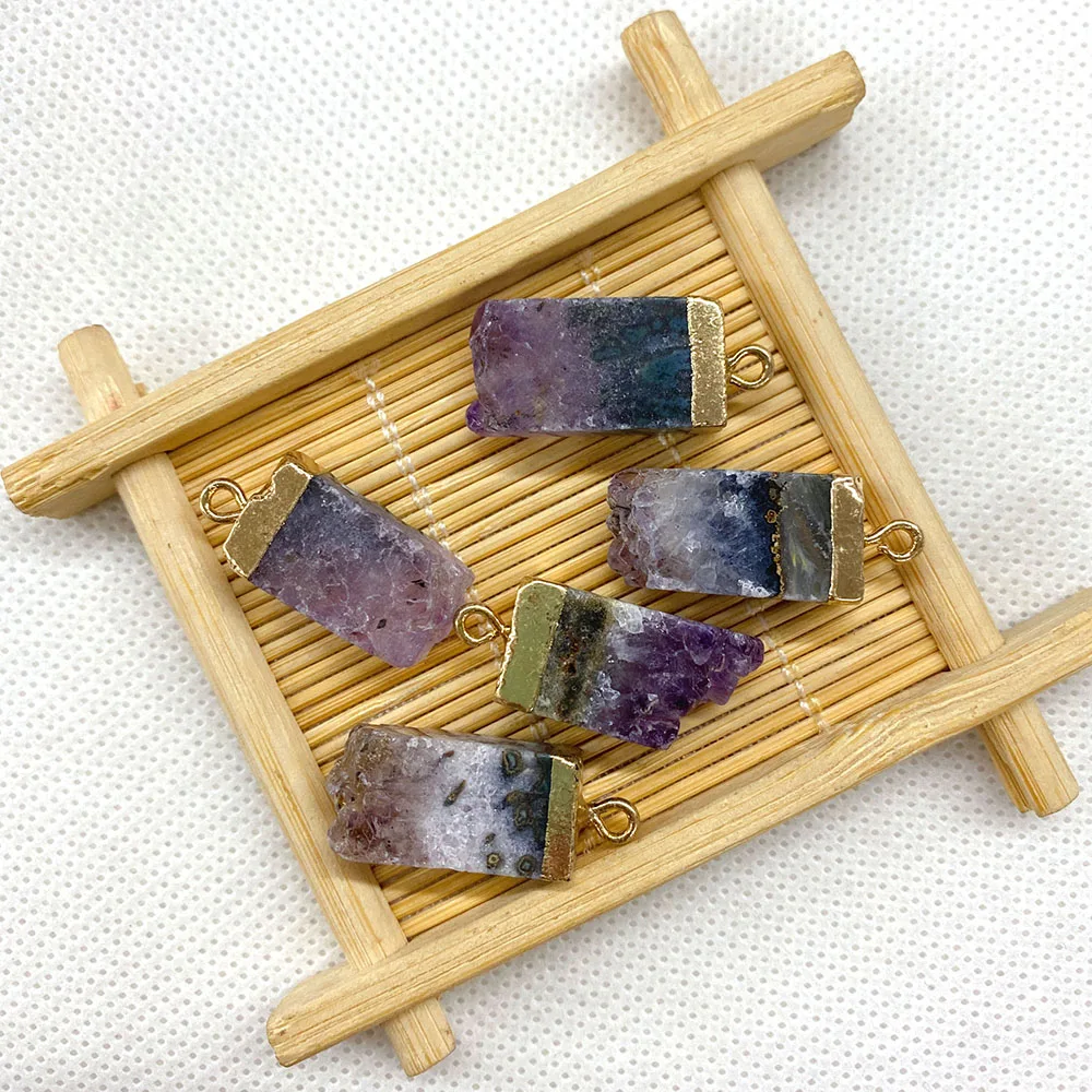 1pcs Natural Druze Agate Pendant Pendant Exquisite Irregular Amethyst Grain Phnom Penh Necklace Bracelet Earrings Accessories
1pcs Natural Druze Agate Pendant Pendant Exquisite Irregular Amethyst Grain Phnom Penh Necklace Bracelet Earrings Accessories