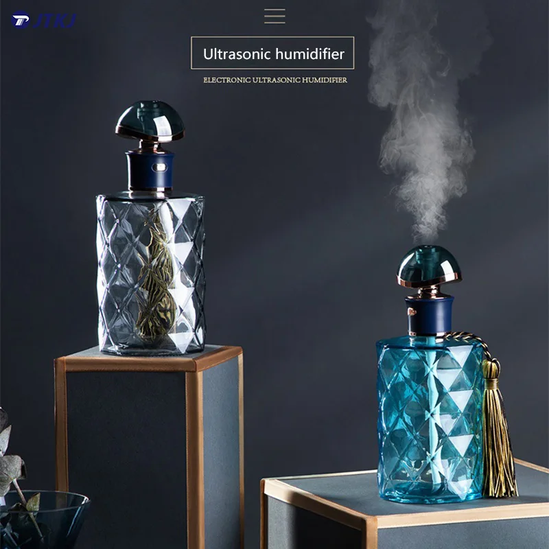 JTKJ Retro Glass Air Humidifier Essential Oil Aroma Diffuser USB Charging Small Mute Desktop Ornaments Pretty Gift Humidificador
JTKJ Retro Glass Air Humidifier Essential Oil Aroma Diffuser USB Charging Small Mute Desktop Ornaments Pretty Gift Humidificador