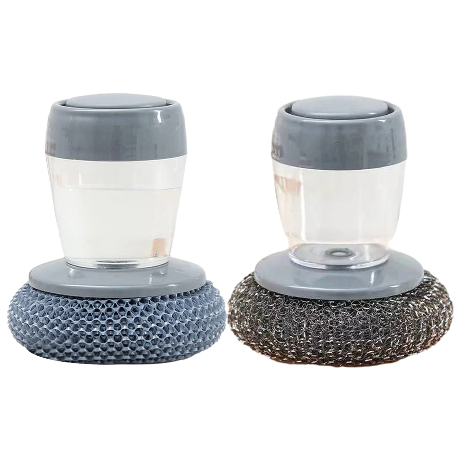 Automatic Liquid Adding Steel Wire Ball Brush Pot Artifact Short Handle Cleaning Brush Kitchen Dish Washing Brush
Automatic Liquid Adding Steel Wire Ball Brush Pot Artifact Short Handle Cleaning Brush Kitchen Dish Washing Brush