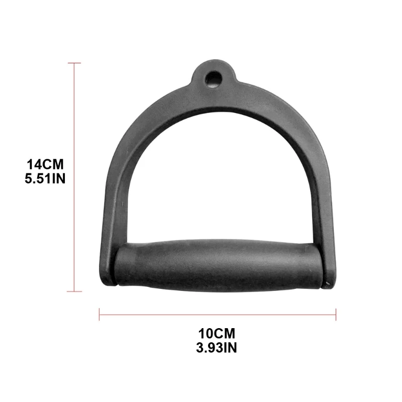 Durable Wide Design Resistant Pull Rope Handle Grip Heavy Duty Fitness D-Handle 77HC
Durable Wide Design Resistant Pull Rope Handle Grip Heavy Duty Fitness D-Handle 77HC