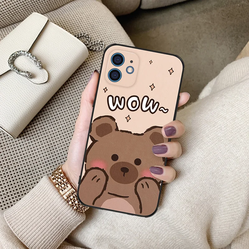 for Apple 12 phone case iphone12promax 11 leather texture 12PRO all-inclusive lens side pattern anti-fall net red bear case
for Apple 12 phone case iphone12promax 11 leather texture 12PRO all-inclusive lens side pattern anti-fall net red bear case