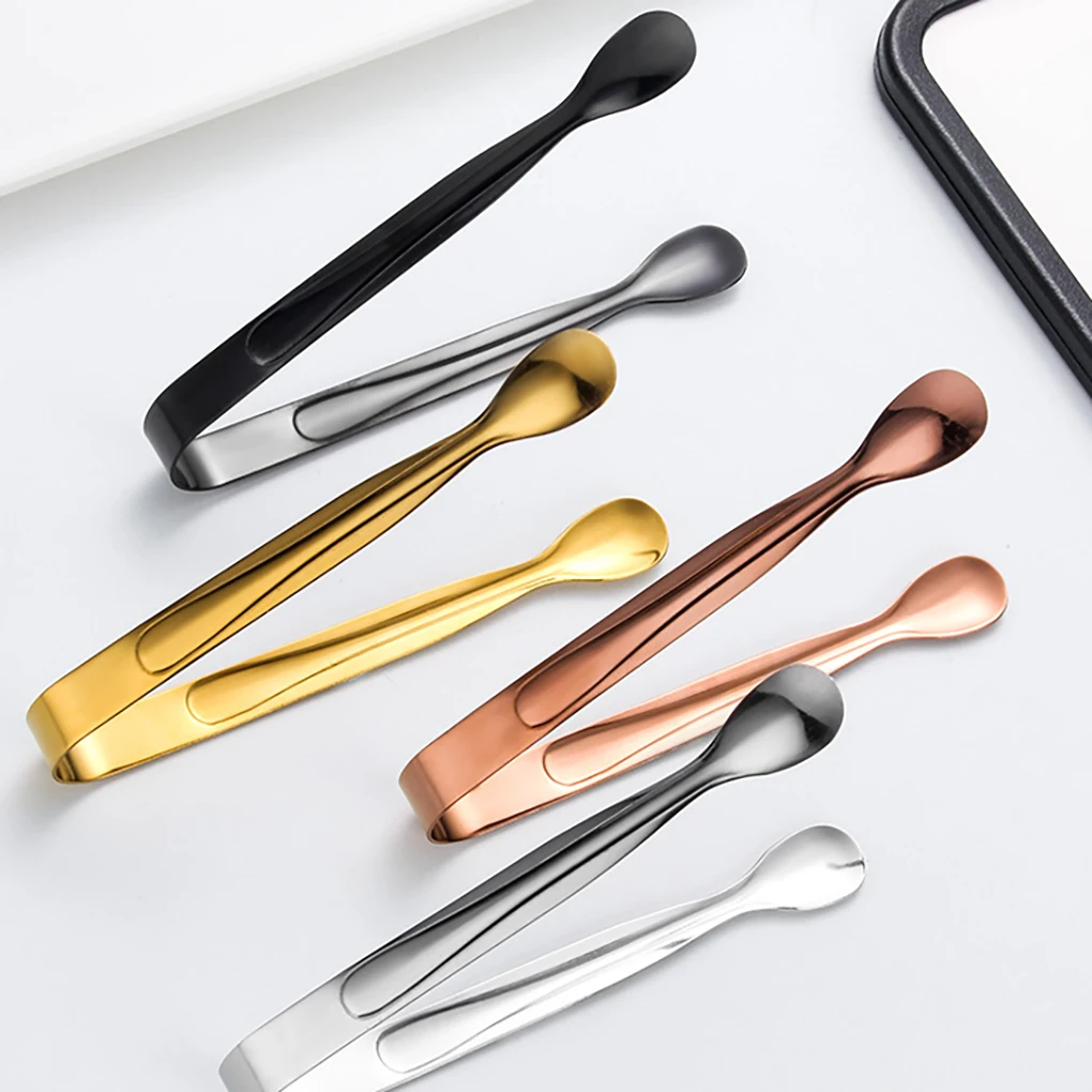Sugar Tong Reusable Washable Solid Color Ice-cube Picker Canteen Coffee Food Serving Tool Accessories Rose Gold
Sugar Tong Reusable Washable Solid Color Ice-cube Picker Canteen Coffee Food Serving Tool Accessories Rose Gold