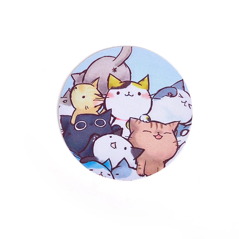 1pcs Cute mouse pad small round large cushion portable office home natural non-slip rubber mouse pad 
1pcs Cute mouse pad small round large cushion portable office home natural non-slip rubber mouse pad