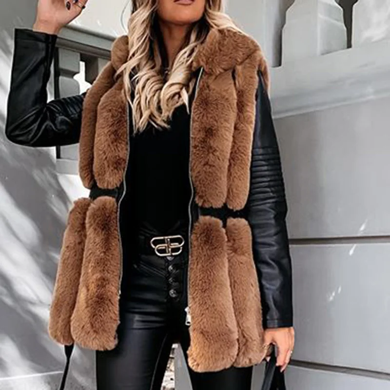 Winter Women Elegant Tie Belt Leather Fur Coats Parkas Female Warm Rabbit Faux Fur Coats Women Fashion Slim Hooded Jackets
Winter Women Elegant Tie Belt Leather Fur Coats Parkas Female Warm Rabbit Faux Fur Coats Women Fashion Slim Hooded Jackets