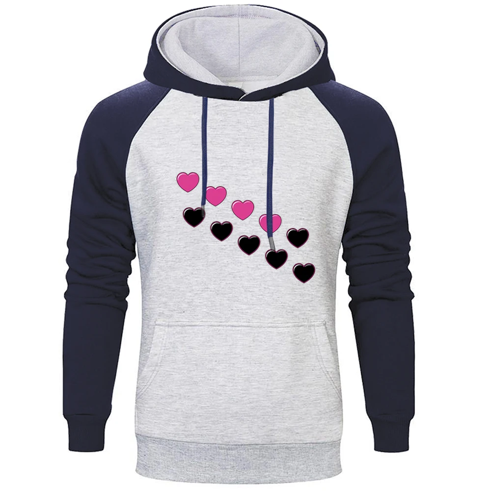 Funny Pink Heart Pink Heart Print Sweatshirt Raglan Hoodies Men Fleece Hoodie Hip Hop Hoodie Winter Pullover Harajuku Streetwear
Funny Pink Heart Pink Heart Print Sweatshirt Raglan Hoodies Men Fleece Hoodie Hip Hop Hoodie Winter Pullover Harajuku Streetwear