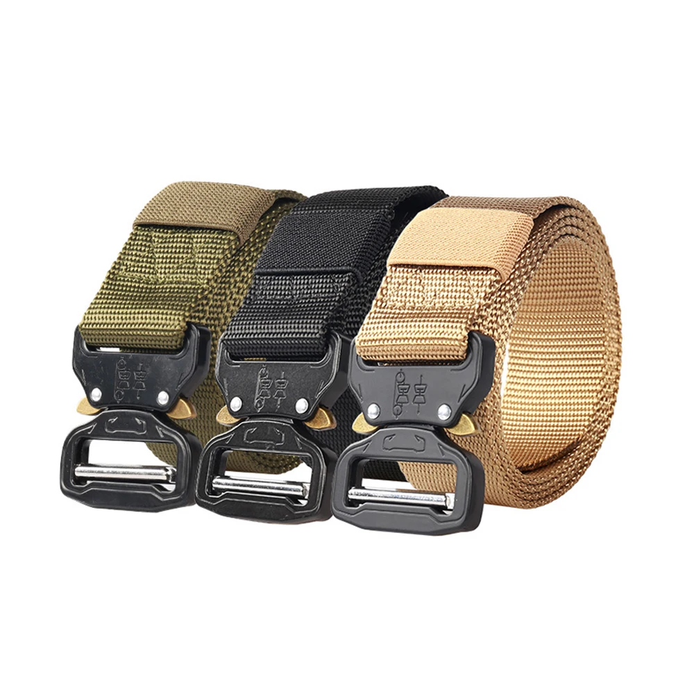 Men Outdoor Multifunctional Tactical Belts Nylon Military Waist Belt with Metal Buckle Adjustable Heavy Duty Training Waist Belt
Men Outdoor Multifunctional Tactical Belts Nylon Military Waist Belt with Metal Buckle Adjustable Heavy Duty Training Waist Belt