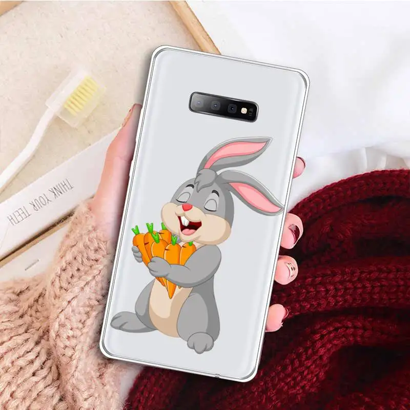 Cute cartoon Rabbit pink heart Phone Case Transparent For Samsung Galaxy A 71 21s S note 8 9 10 plus 20 ultra
Cute cartoon Rabbit pink heart Phone Case Transparent For Samsung Galaxy A 71 21s S note 8 9 10 plus 20 ultra