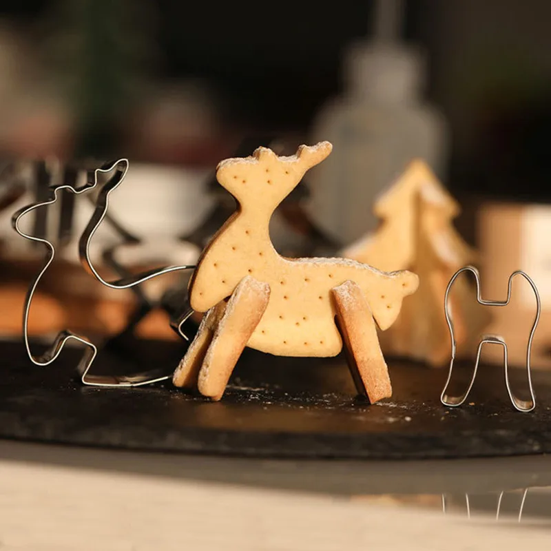 West Point Mould 3D Stereo Christmas Baking Parts Stainless Steel Biscuit Mould
West Point Mould 3D Stereo Christmas Baking Parts Stainless Steel Biscuit Mould
