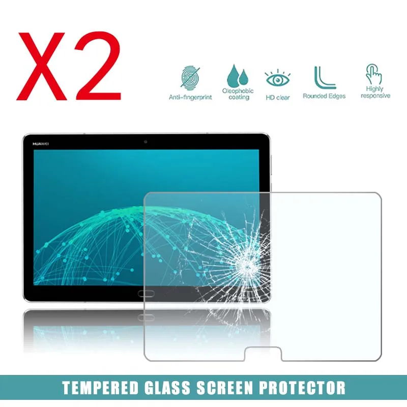 2 шт. планшет Защитная пленка для экрана из закаленного стекла крышка Huawei MediaPad M3