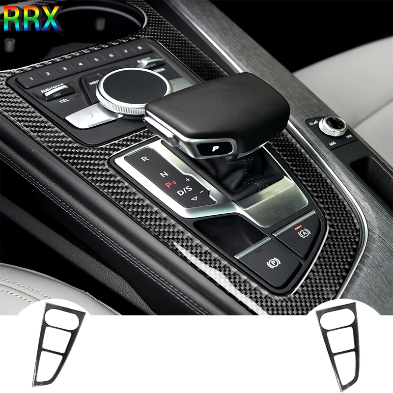 Carbon Fiber Car Control Gear Shift Panel Decorative Frame Cover Trim For Audi a4 b9 2016 2017 Styling car accessories sticker
Carbon Fiber Car Control Gear Shift Panel Decorative Frame Cover Trim For Audi a4 b9 2016 2017 Styling car accessories sticker