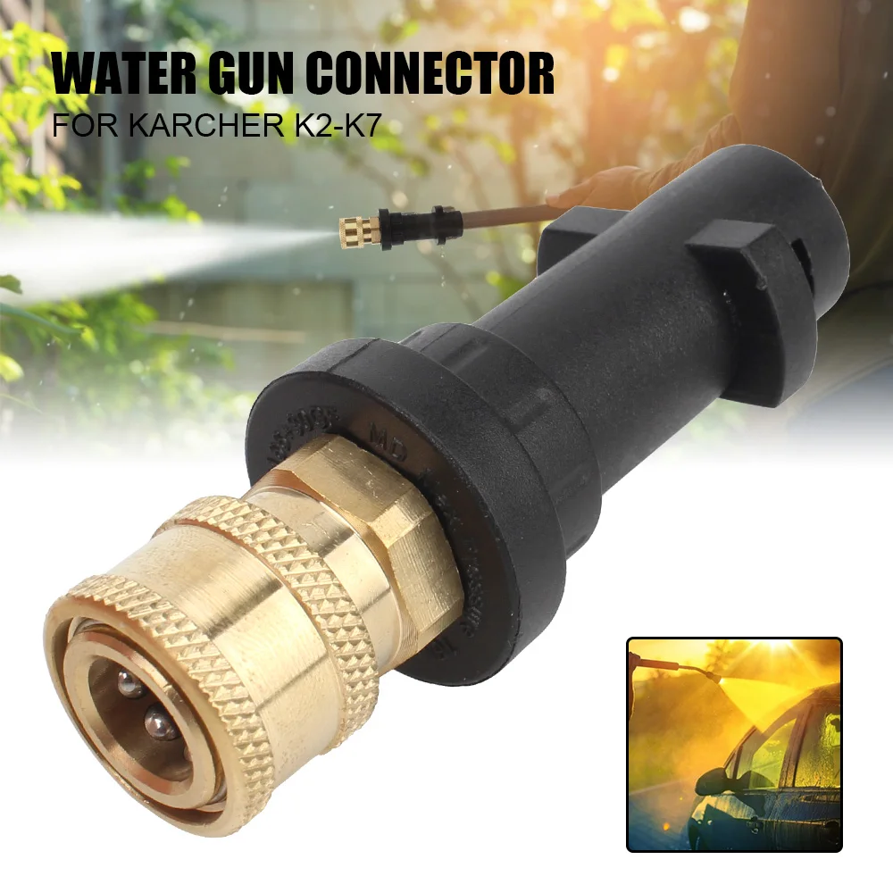 Foam Pot Quick Adapter High Pressure Cleaning Gun Connector Interface For Karcher K K2 K3 K4 K5 K6 K7 12mm/0.47 "
Foam Pot Quick Adapter High Pressure Cleaning Gun Connector Interface For Karcher K K2 K3 K4 K5 K6 K7 12mm/0.47 "