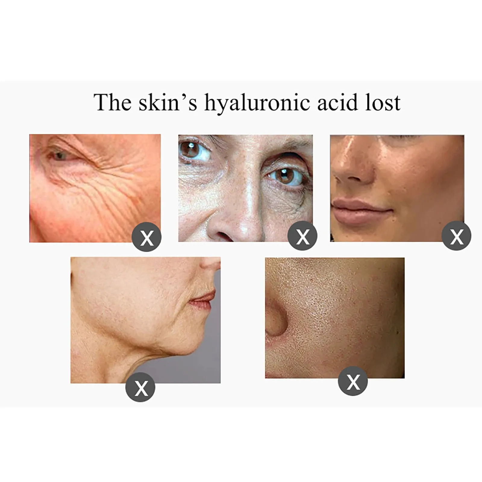Instant Remove Eye bags Serum Hyaluronic Face Serum Deep Moisturizing Anti-Aging Facial Essence Remove wrinkles Firming Brighten
Instant Remove Eye bags Serum Hyaluronic Face Serum Deep Moisturizing Anti-Aging Facial Essence Remove wrinkles Firming Brighten