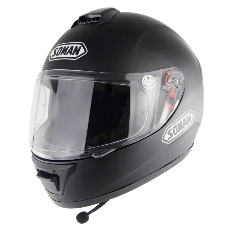 Soman motorcycle electric vehicle Bluetooth helmet for men and women riding helmet 962 with Bluetooth headset in stock
Soman motorcycle electric vehicle Bluetooth helmet for men and women riding helmet 962 with Bluetooth headset in stock