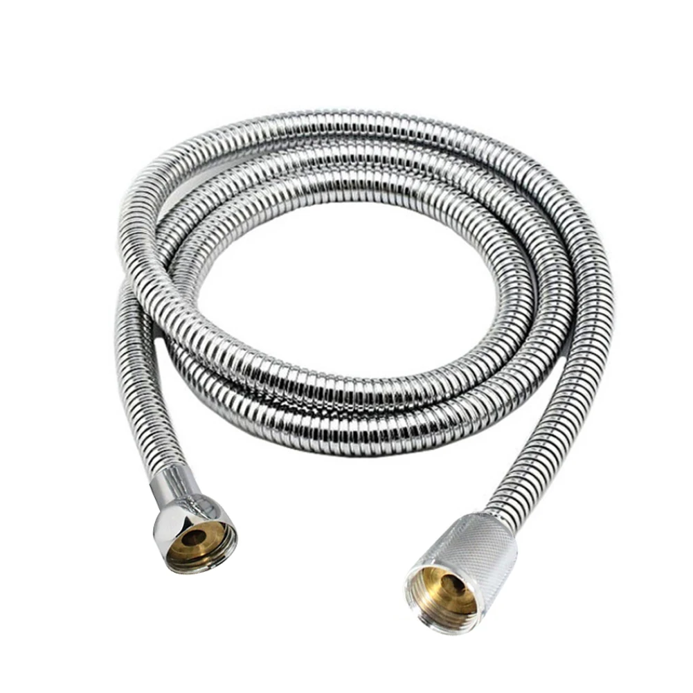 

High Quality Shower Hose Shower Head Hose Pipe Stainless Steel Replacement Anti-Kink Shower Hose 1.5m Copper Core Zinc Cap