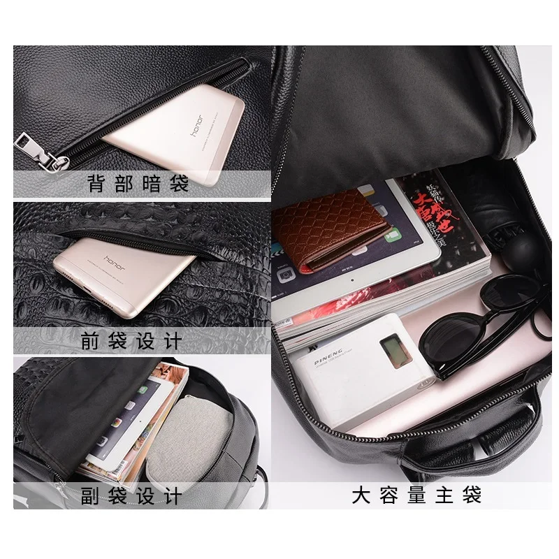 Genuine Leather Laptop Backpack 15.6 15 inch Men Real cowhide Business travel Back pack Man High capacity
Genuine Leather Laptop Backpack 15.6 15 inch Men Real cowhide Business travel Back pack Man High capacity