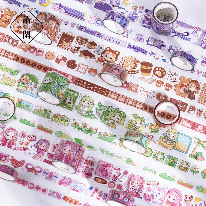 Washi Маскировочные скотч бумажные наклейки Kawaii ленты декоративные корейские канцелярские принадлежности девушки Скрапбукинг 3 шт. набор ...
Washi Маскировочные скотч бумажные наклейки Kawaii ленты декоративные корейские канцелярские принадлежности девушки Скрапбукинг 3 шт. набор ...