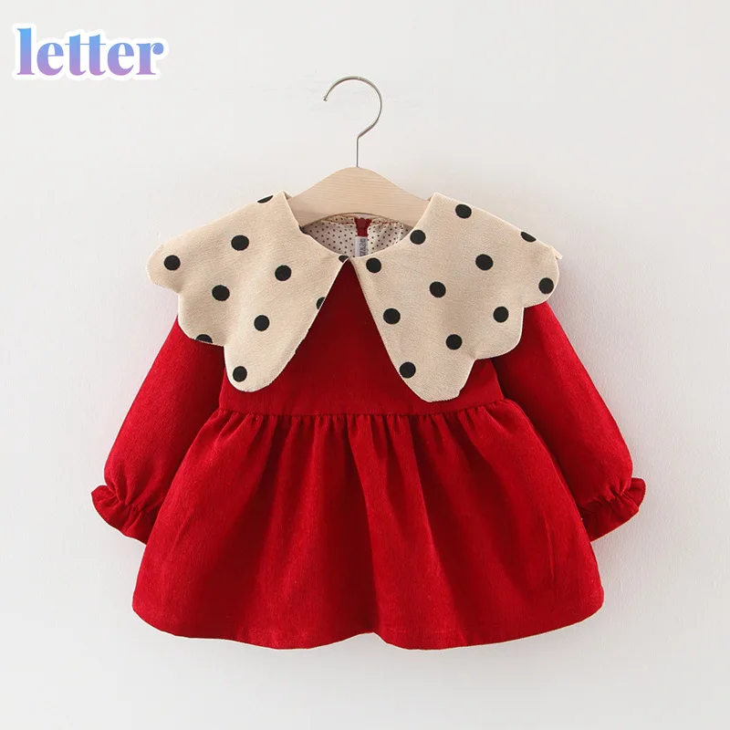 Baby girl clothes dress autumn and winter warm dress polka dot cute princess dress party baby newborn clothing girl clothes
Baby girl clothes dress autumn and winter warm dress polka dot cute princess dress party baby newborn clothing girl clothes