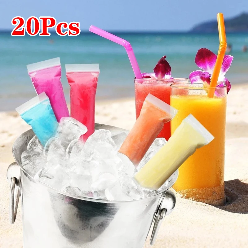 5/20 pcs Transparent Ice Cream Bag Popsicle Plastic Pouch Cake Bread Chocolate Package Bag Disposable Ice-making Bags Cube Tray
5/20 pcs Transparent Ice Cream Bag Popsicle Plastic Pouch Cake Bread Chocolate Package Bag Disposable Ice-making Bags Cube Tray