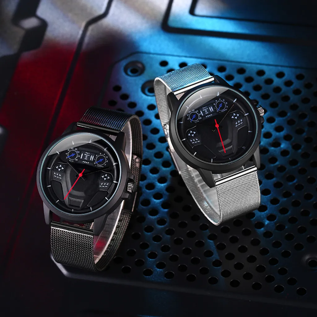2020 New Watches Men Business Sport Stainless Steel Case Mesh Belt Band Watch Quartz Geneva Wristwatch Gift Clock Reloj Hombre*M
2020 New Watches Men Business Sport Stainless Steel Case Mesh Belt Band Watch Quartz Geneva Wristwatch Gift Clock Reloj Hombre*M