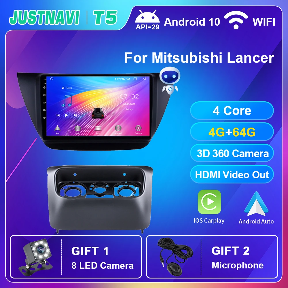 Car Radio For Mitsubishi Lancer 2006-2010 Black Frame Autoradio No 2 din DVD Multimedia Player GPS Navigation DSP Carplay Camera
Car Radio For Mitsubishi Lancer 2006-2010 Black Frame Autoradio No 2 din DVD Multimedia Player GPS Navigation DSP Carplay Camera