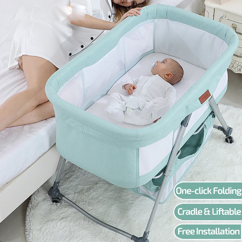 2021 Cradle Crib Newborn Baby Infant Bed Baby Sleeper Bedside Bassinet Portable Crib Mobile Foldable with Mosquito Net
2021 Cradle Crib Newborn Baby Infant Bed Baby Sleeper Bedside Bassinet Portable Crib Mobile Foldable with Mosquito Net