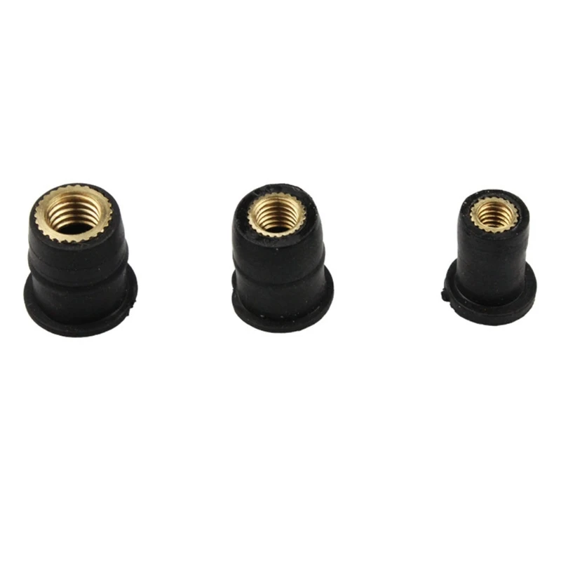 10Pcs Motorcycle M4/M5/M6 Rubber Well Nut Portable Sun Blind Windscreen Fastener Fairing Fasteners Screws
10Pcs Motorcycle M4/M5/M6 Rubber Well Nut Portable Sun Blind Windscreen Fastener Fairing Fasteners Screws