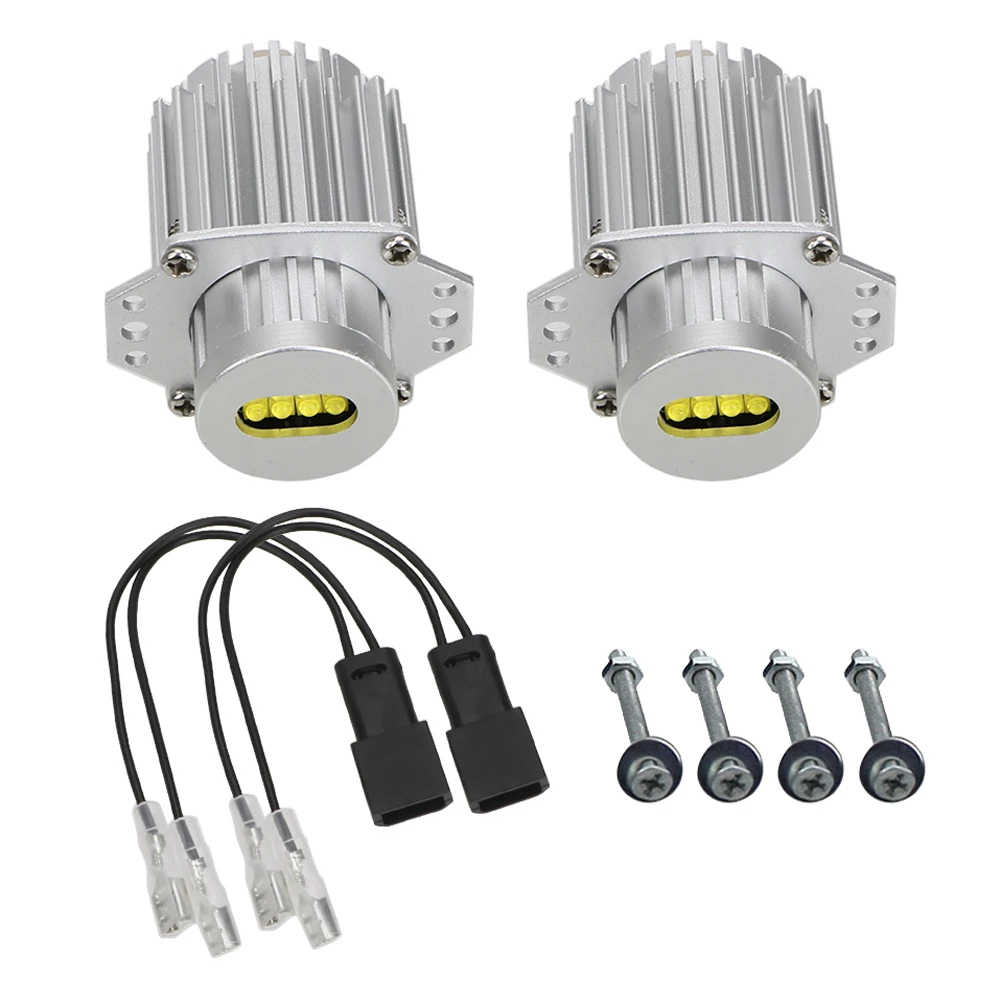New 2 Pieces Of Car Modified Light Angel Eyes LED Headlight Marker Bulbs Are Trouble-free, Suitable For BMW E90 E91 06-08parts
New 2 Pieces Of Car Modified Light Angel Eyes LED Headlight Marker Bulbs Are Trouble-free, Suitable For BMW E90 E91 06-08parts