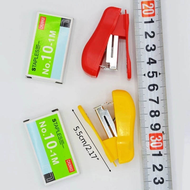 Set of 20Pcs Small Colorful Staplers with Staples 10 Sheets Capacity Colors As Random Pocket Stapler with Staple Remover
Set of 20Pcs Small Colorful Staplers with Staples 10 Sheets Capacity Colors As Random Pocket Stapler with Staple Remover