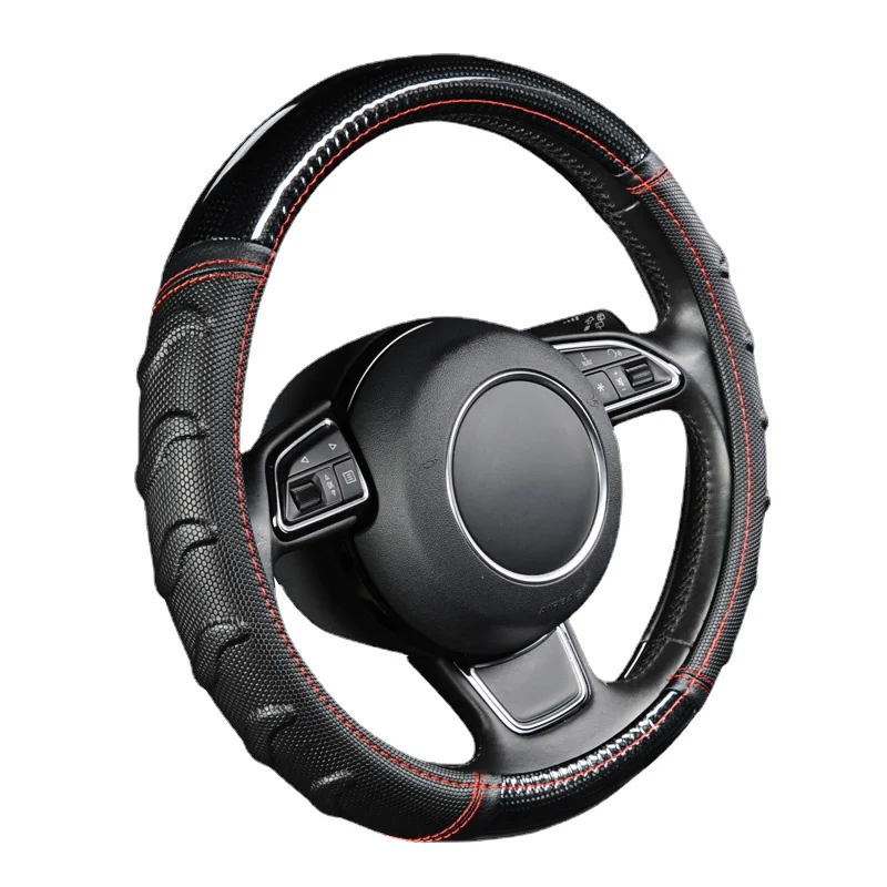 Willow Patterned Massage Car Steering Wheel Cover Soccer Pattern Splice Light Leather Universal Fits Most Car Styling
Willow Patterned Massage Car Steering Wheel Cover Soccer Pattern Splice Light Leather Universal Fits Most Car Styling