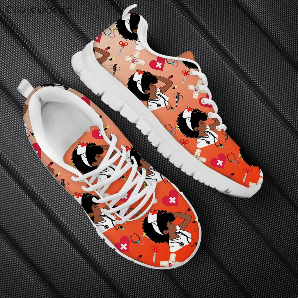 ELVISWORDS 2021 Gradient Sneaker Cute Cartoon Nurse Doctor Brand Design Mesh Light Nursing Shoes Lace Up Footwear Zapatos Mujer
ELVISWORDS 2021 Gradient Sneaker Cute Cartoon Nurse Doctor Brand Design Mesh Light Nursing Shoes Lace Up Footwear Zapatos Mujer