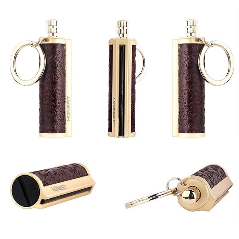 Kerosene Oil Flame Lighter Creative Men's Gift Can Be Refueled Lighter Portable Outdoor Survival Safety Tool
Kerosene Oil Flame Lighter Creative Men's Gift Can Be Refueled Lighter Portable Outdoor Survival Safety Tool