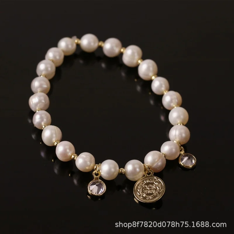 Natural Freshwater Pearl Bracelet Women's Stretchable Bracelet Gentle Simple All-match Accessories Fashion Jewelry
Natural Freshwater Pearl Bracelet Women's Stretchable Bracelet Gentle Simple All-match Accessories Fashion Jewelry