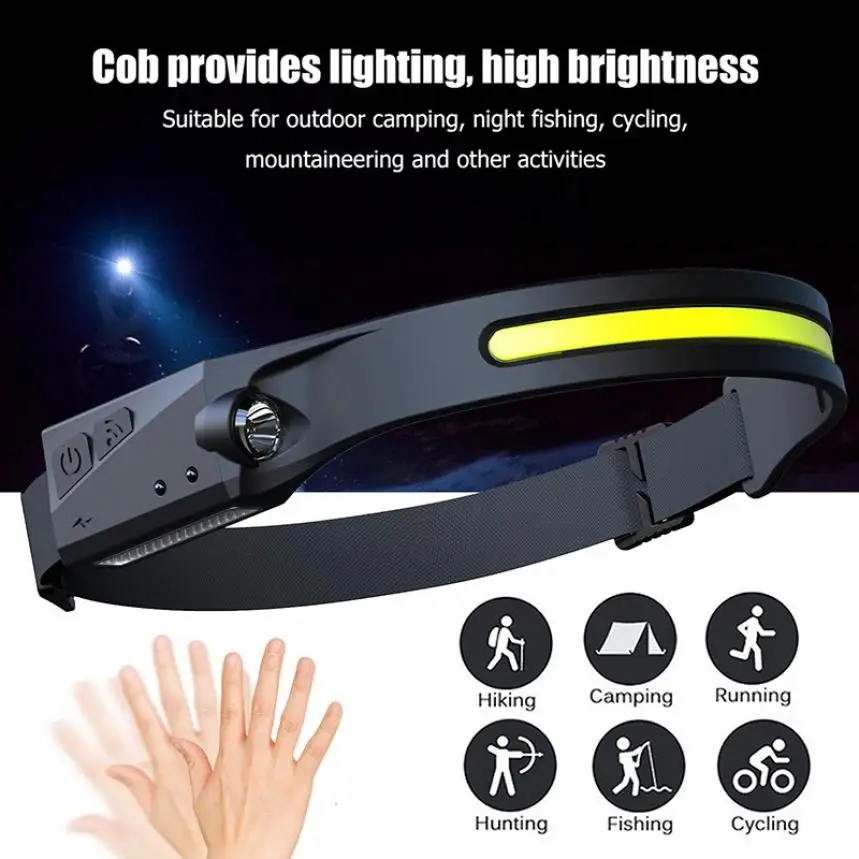 Smart sensor usb charging sensor headlight led silicone portable small headlight outdoor headlight
Smart sensor usb charging sensor headlight led silicone portable small headlight outdoor headlight
