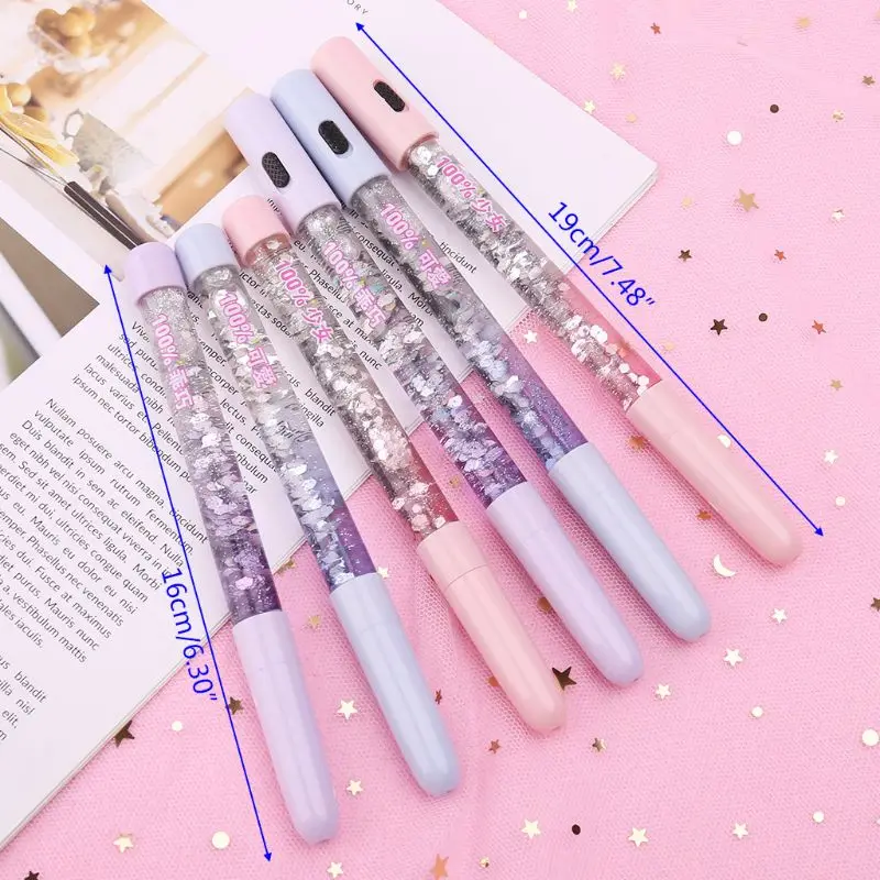 LED Colorful Liquid Quicksand 0.5mm Ballpoint Pen Wand School Stationery Office Supplies For Writing
LED Colorful Liquid Quicksand 0.5mm Ballpoint Pen Wand School Stationery Office Supplies For Writing