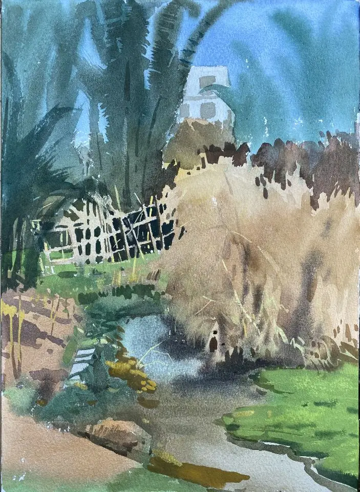 OriginalWorks Pure Hand-Painted Watercolor PaintingLivingRoom DecorationPainting Background Wall Restaurant Study Hall Entrance
OriginalWorks Pure Hand-Painted Watercolor PaintingLivingRoom DecorationPainting Background Wall Restaurant Study Hall Entrance