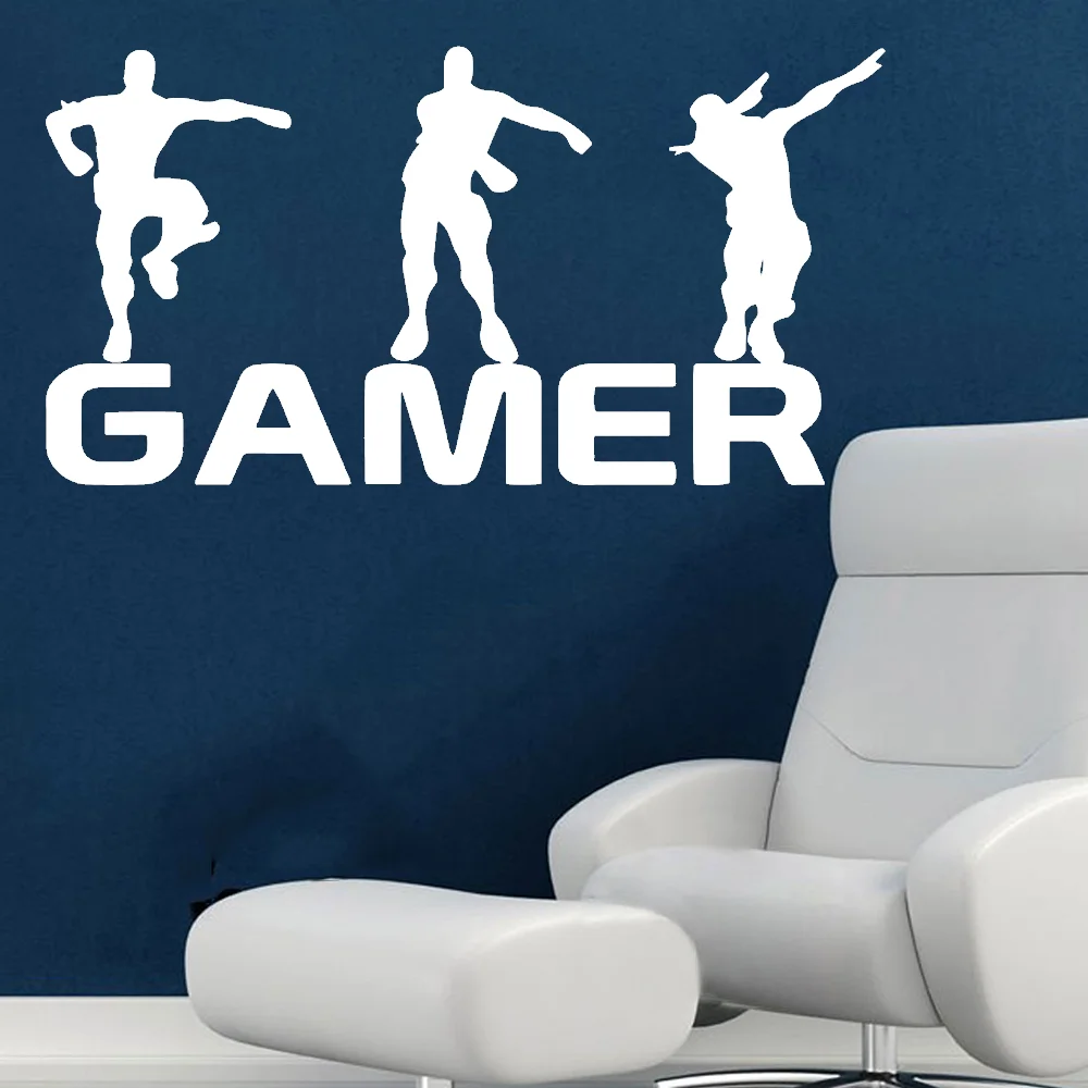 New Gamer Sticker Poster Vinyl Wall Stickers For Game Rooms PS4 Battle Royale Xbox Decal Mural Gaming Nursery Bedroom Decor
New Gamer Sticker Poster Vinyl Wall Stickers For Game Rooms PS4 Battle Royale Xbox Decal Mural Gaming Nursery Bedroom Decor