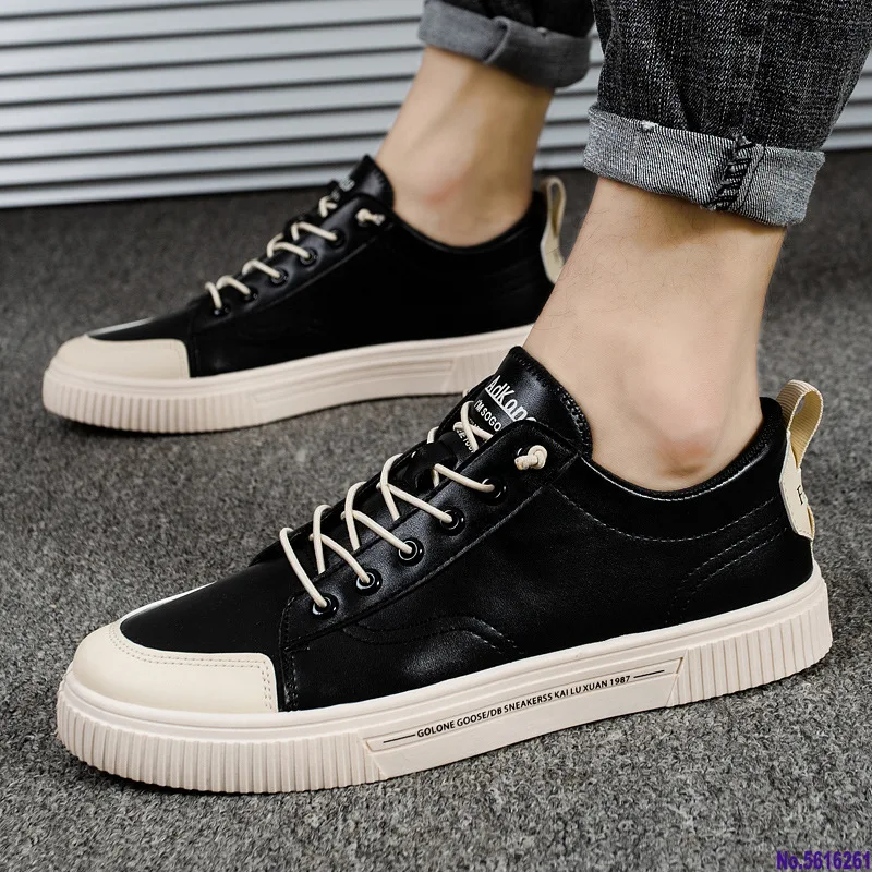 Leather Men Shoes Luxury Brand England Trend Casual Shoes Men Sneakers Italian Breathable Leisure Male Footwear Chaussure Homme 
Leather Men Shoes Luxury Brand England Trend Casual Shoes Men Sneakers Italian Breathable Leisure Male Footwear Chaussure Homme