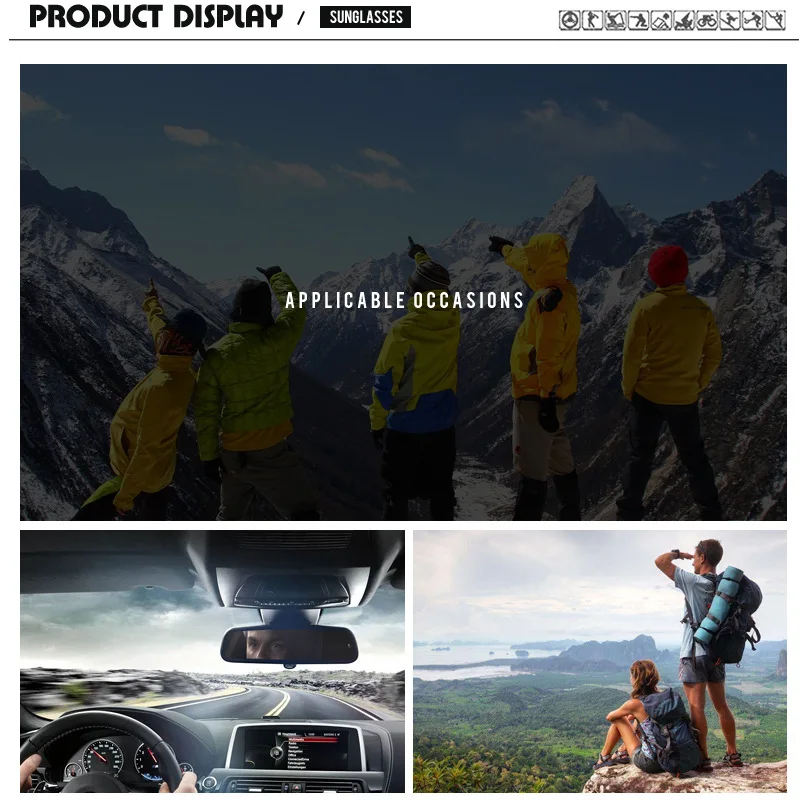 2021 Summer New Designer Sports Riding Men's Polarized Sunglasses Goggles Outdoor Driving Night Vision Sunglasses Men 
2021 Summer New Designer Sports Riding Men's Polarized Sunglasses Goggles Outdoor Driving Night Vision Sunglasses Men