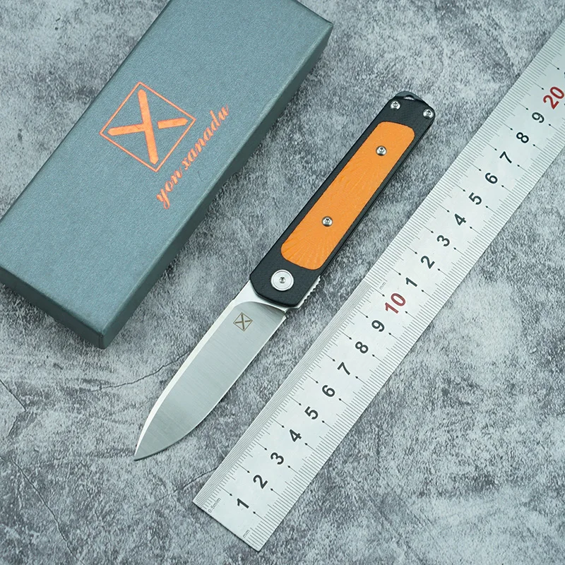 LEMIFSHE YX622 NEW folding knife Ball bearing 14c28n blade G10 handle camping hunting Outdoor pocket fruit knives EDC tools
LEMIFSHE YX622 NEW folding knife Ball bearing 14c28n blade G10 handle camping hunting Outdoor pocket fruit knives EDC tools