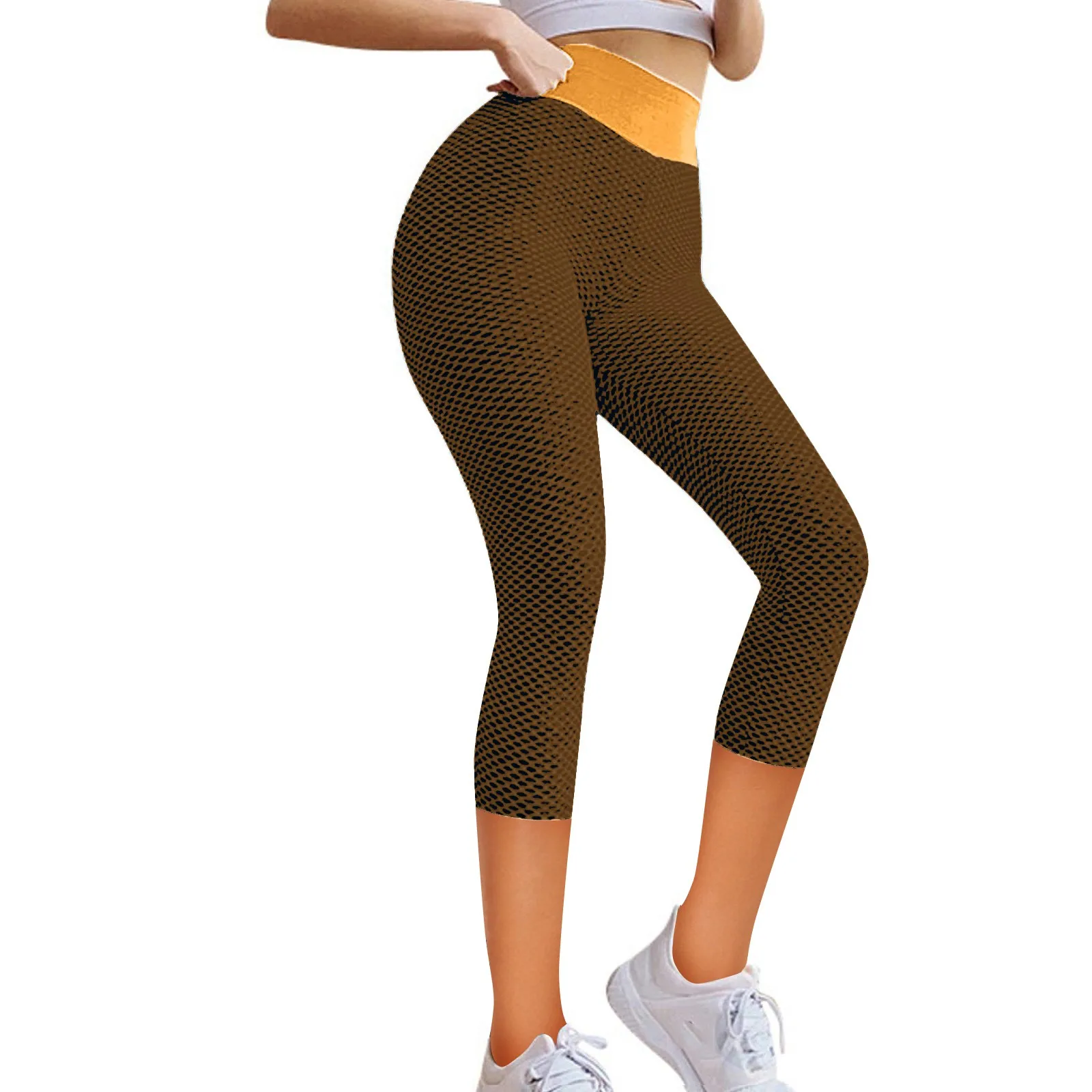 Women's Stretch Yo ga Leggings Fitness Running Gym Sports Pockets Active Tight Skinny Quick Dry Solid Color 7 Cents Pants #502#
Women's Stretch Yo ga Leggings Fitness Running Gym Sports Pockets Active Tight Skinny Quick Dry Solid Color 7 Cents Pants #502#