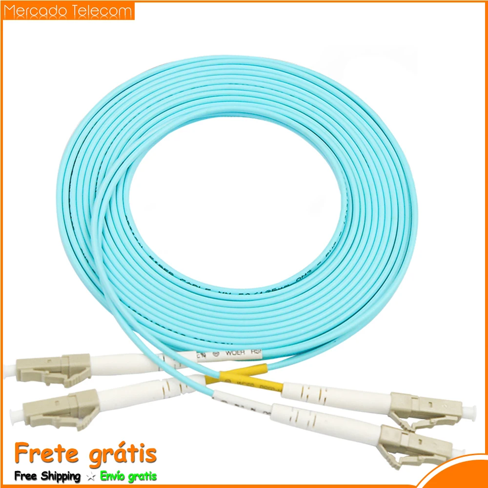 UPC TO LC LC UPC 10Gbps OM3 MM 50/125 Multi Mode Optical Fiber Patch Cord 2.0mm Duplex
UPC TO LC LC UPC 10Gbps OM3 MM 50/125 Multi Mode Optical Fiber Patch Cord 2.0mm Duplex