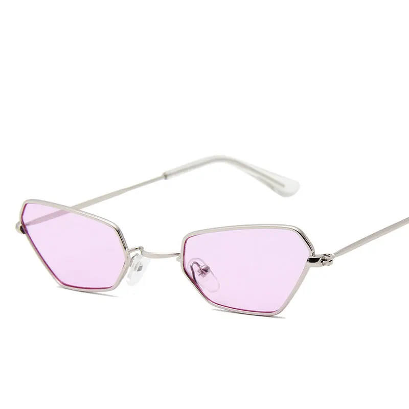 Polygonal fashion ladies small Metal frame sunglasses for women jelly color trend glasses popular multicolor Famous design UV
Polygonal fashion ladies small Metal frame sunglasses for women jelly color trend glasses popular multicolor Famous design UV