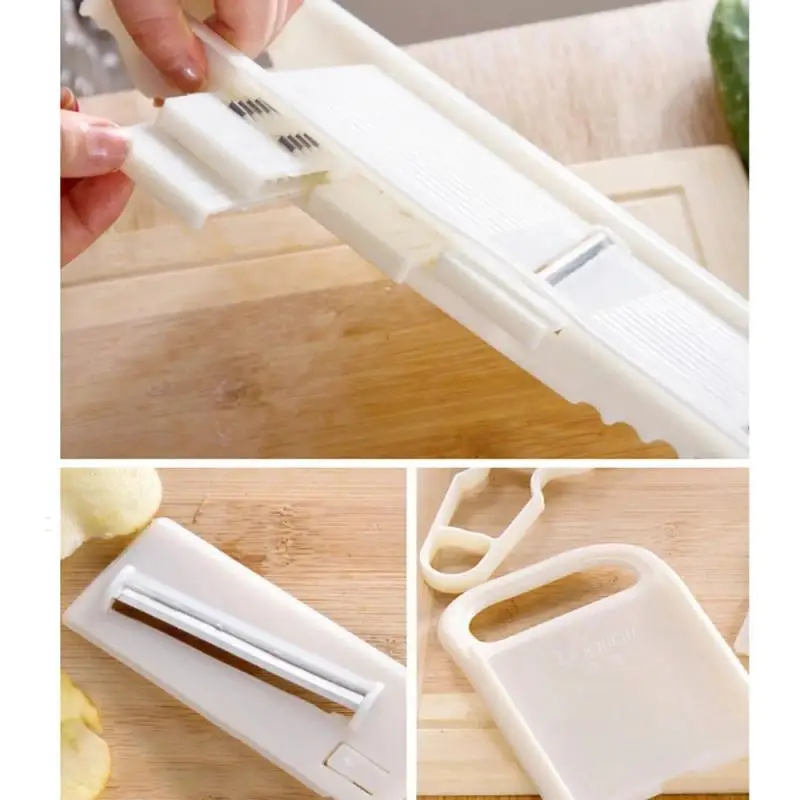 Multi-purpose Vegetable Slicer Stainless Steel Grater Cutter Shredders Fruit Potato Peeler Carrot Grater Kitchen Accessories New
Multi-purpose Vegetable Slicer Stainless Steel Grater Cutter Shredders Fruit Potato Peeler Carrot Grater Kitchen Accessories New