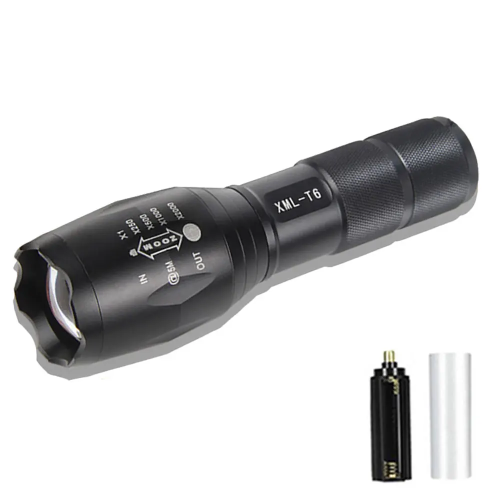 LED Self-defense Flashlight Self Defense Weapons For Women T6 18650 Battery Aluminum Alloy Outdoor Camping Strobe Flashlight
LED Self-defense Flashlight Self Defense Weapons For Women T6 18650 Battery Aluminum Alloy Outdoor Camping Strobe Flashlight