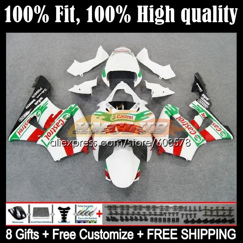 Injection For HONDA CBR929RR CBR900 CBR929 RR 97CL.38 CBR 900RR 929RR 900 929 RR 00 01 CBR900RR 2000 2001 Fairings white green
Injection For HONDA CBR929RR CBR900 CBR929 RR 97CL.38 CBR 900RR 929RR 900 929 RR 00 01 CBR900RR 2000 2001 Fairings white green