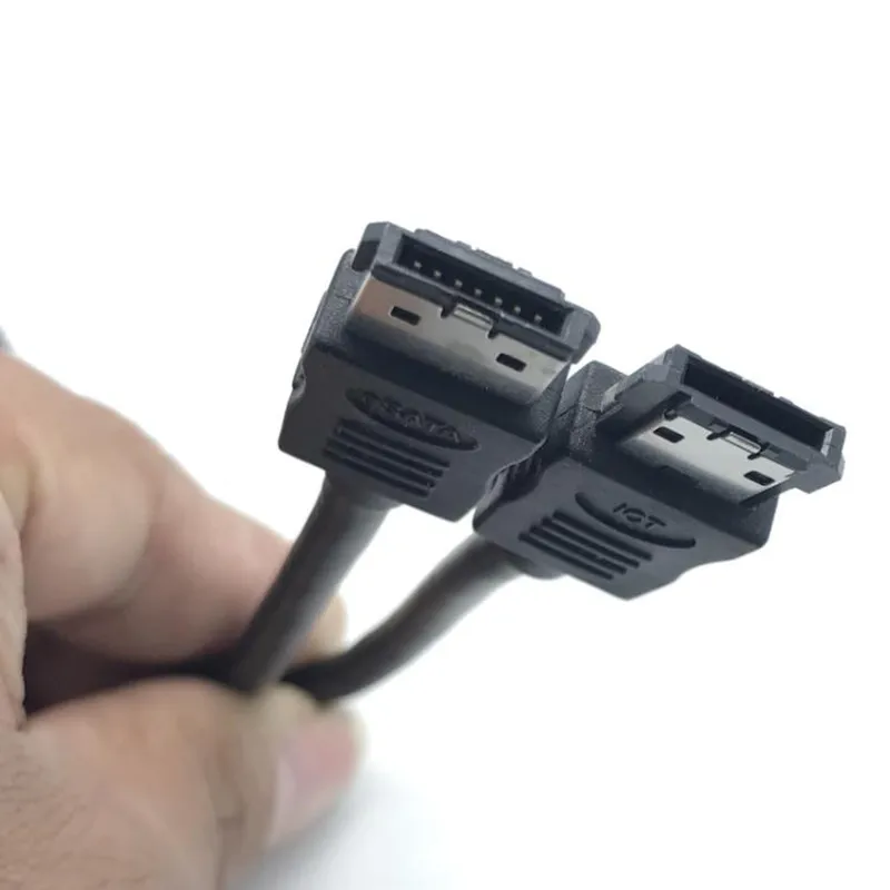E-SATA to ESATA Cable eSATA Male to Male Extension Data Transfer Cable Cord for Portable Hard Drive 1.2m/120cm
E-SATA to ESATA Cable eSATA Male to Male Extension Data Transfer Cable Cord for Portable Hard Drive 1.2m/120cm